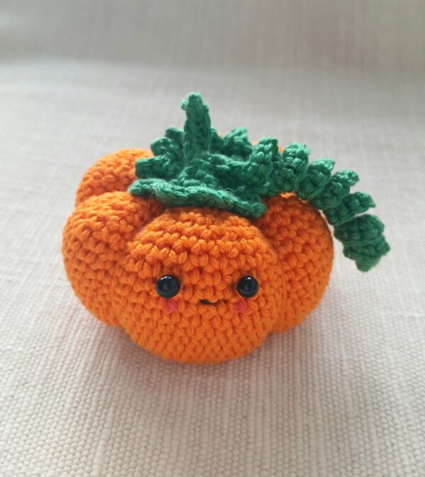 Cute Pumpkin Amigurumi Hanging Decoration